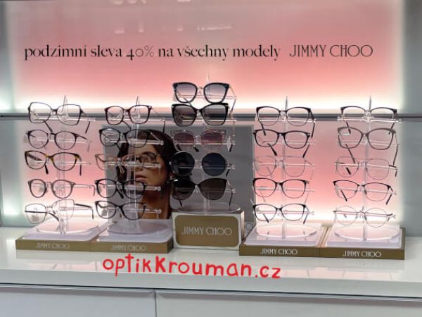 Sleva 40% na všechny modely brýlí Jimmy Choo